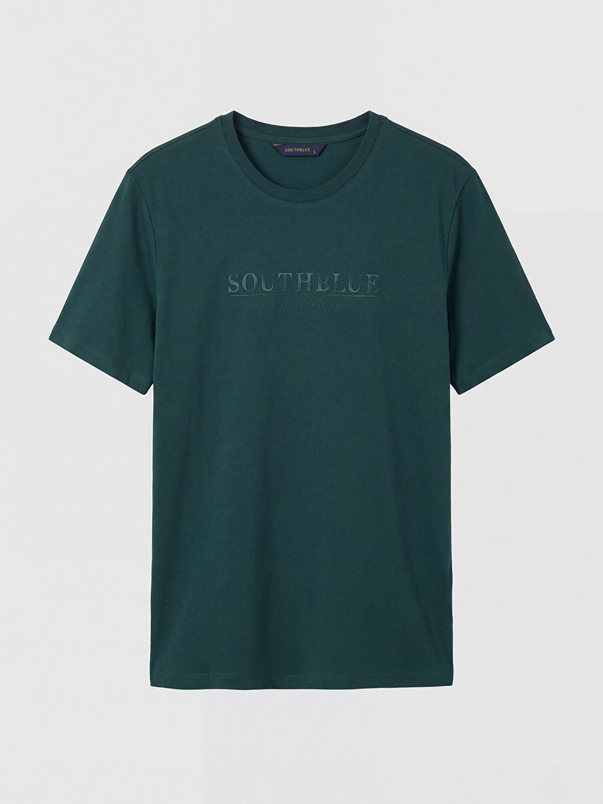 SOUTHBLUE Crew Neck Printed Men's T-shirt - S6Q360Z8-2LD | LC Waikiki