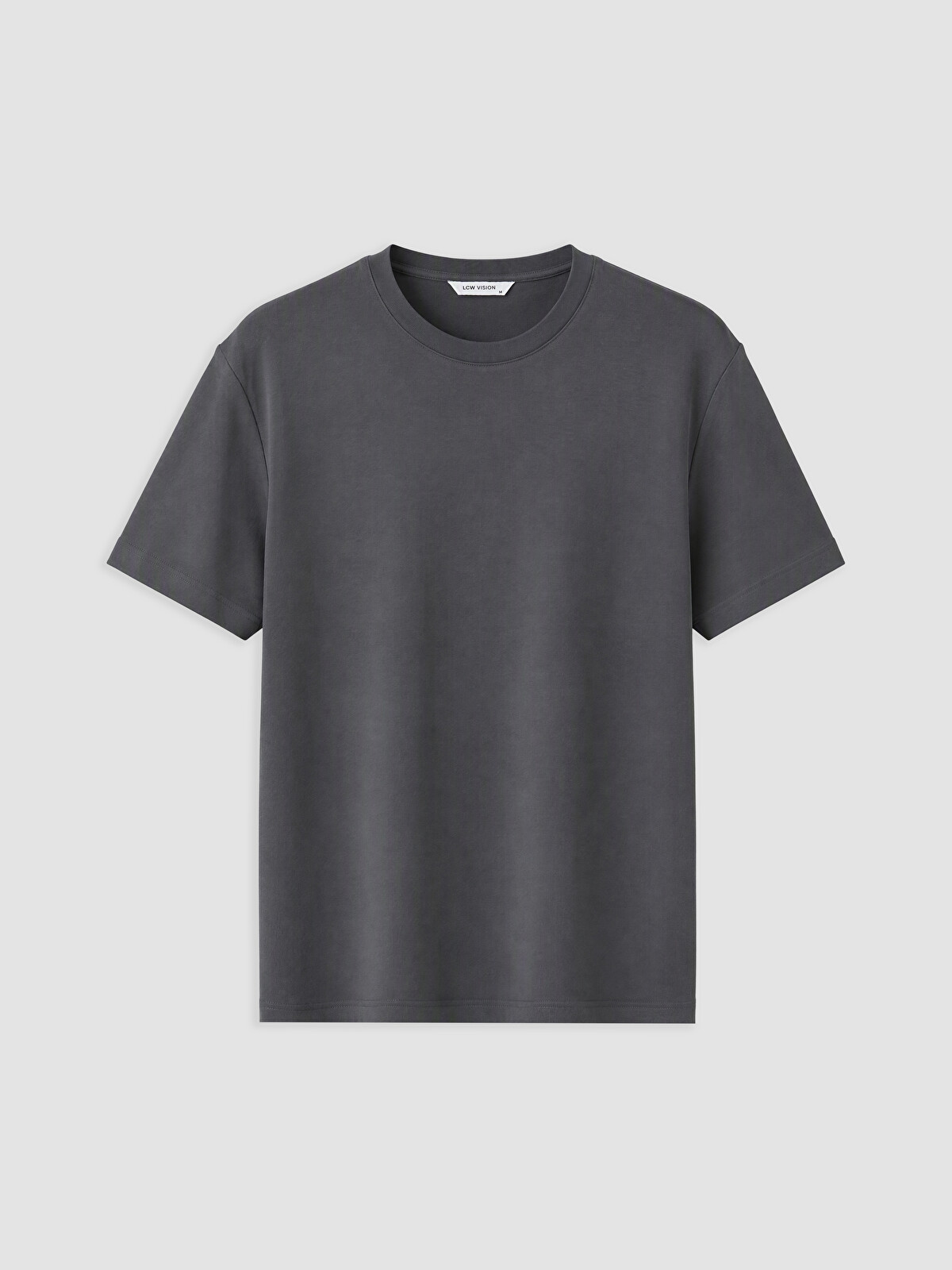 LCW Vision Boxy Fit Thick Fabric T-shirt /05