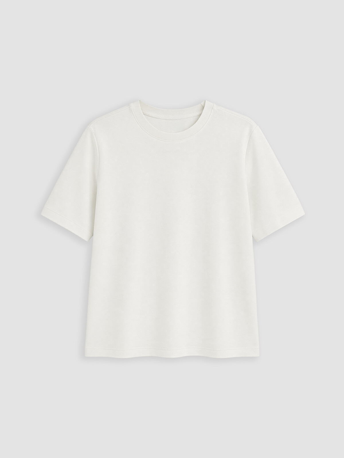 LCW Vision Boxy Fit Thick Fabric T-shirt /05