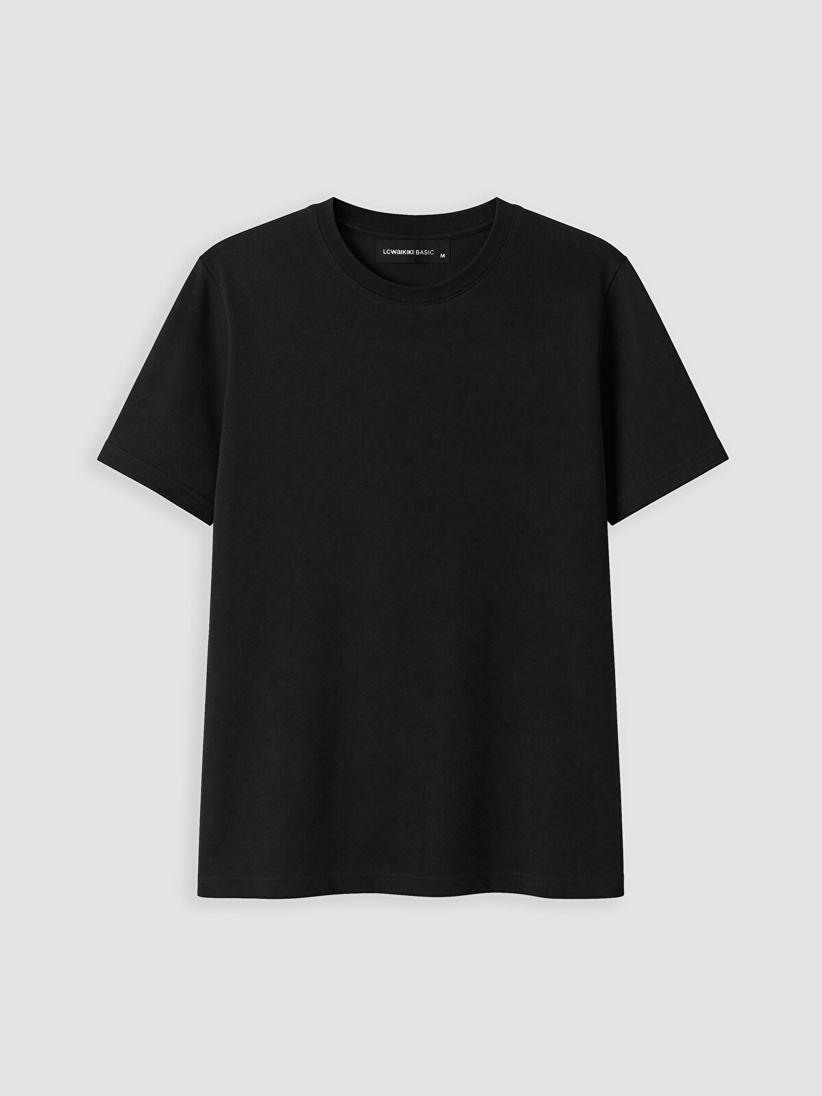 LCWAIKIKI Classic Regular Fit Dry Touch Kalın Kumaş Tişört /03