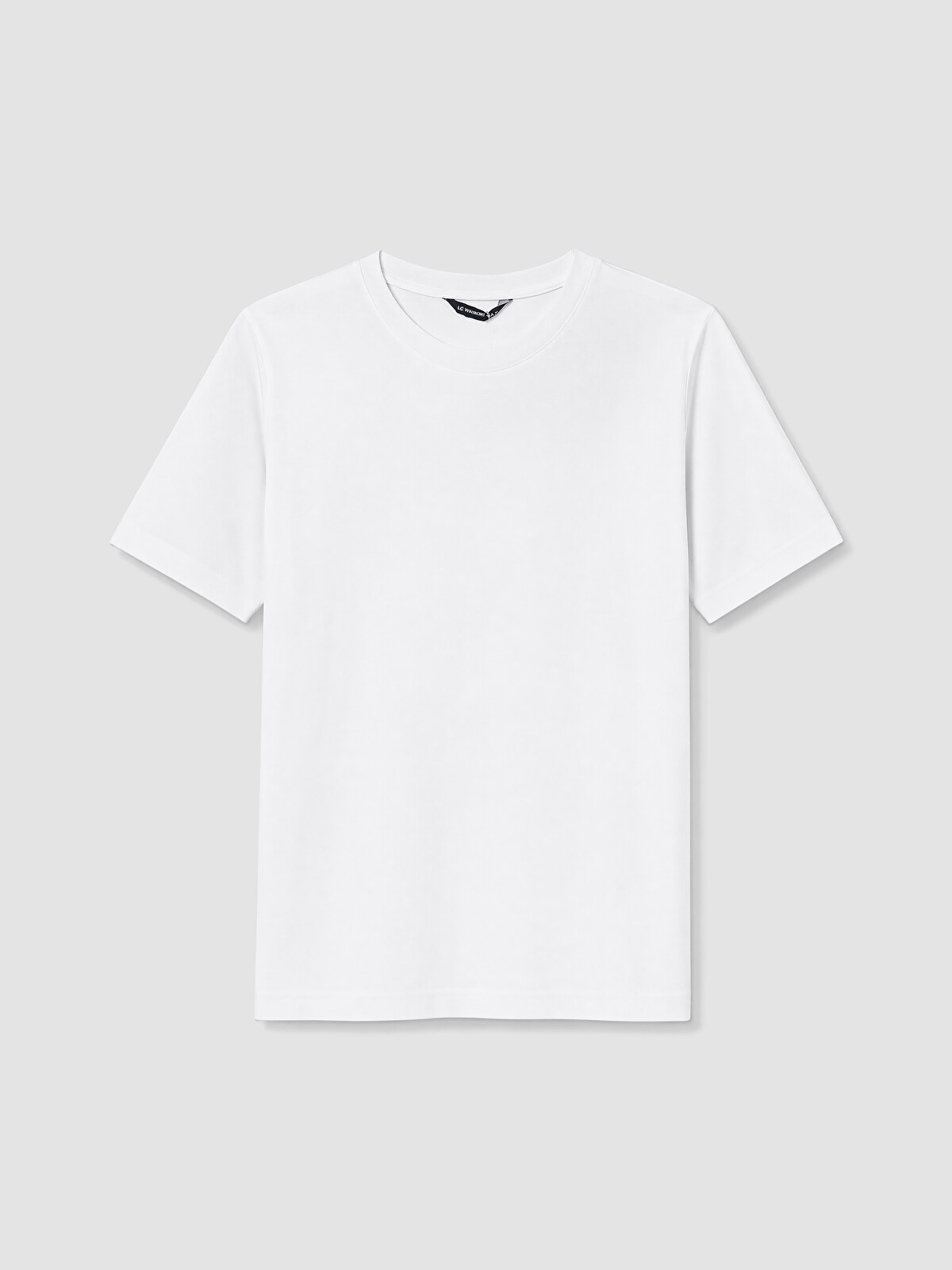 LCWAIKIKI Classic Regular Fit Dry Touch Kalın Kumaş Tişört /03