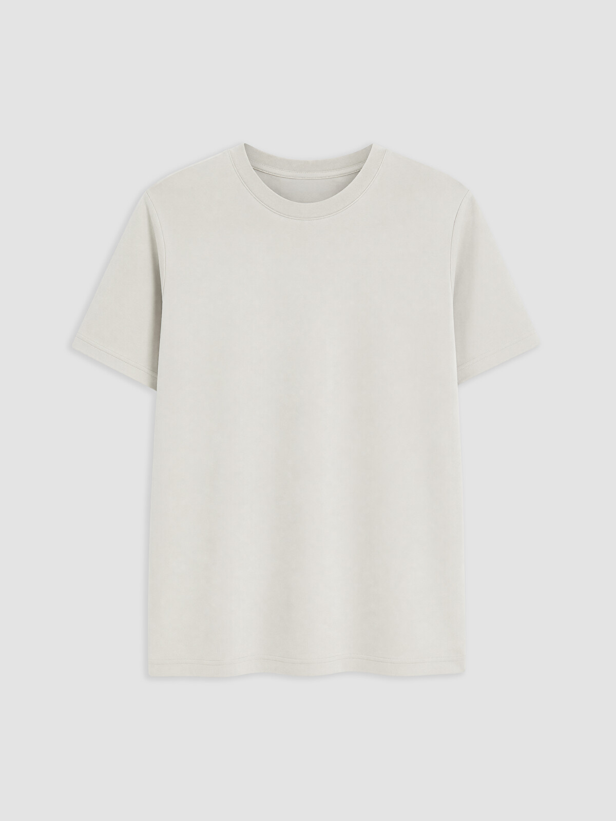 LCWAIKIKI Classic Regular Fit Dry Touch Kalın Kumaş Tişört /03