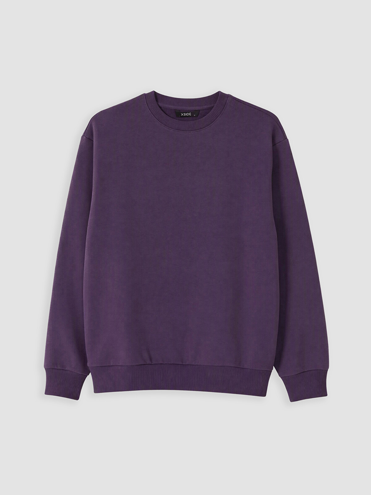 XSIDE Man Purple Sweatshirt