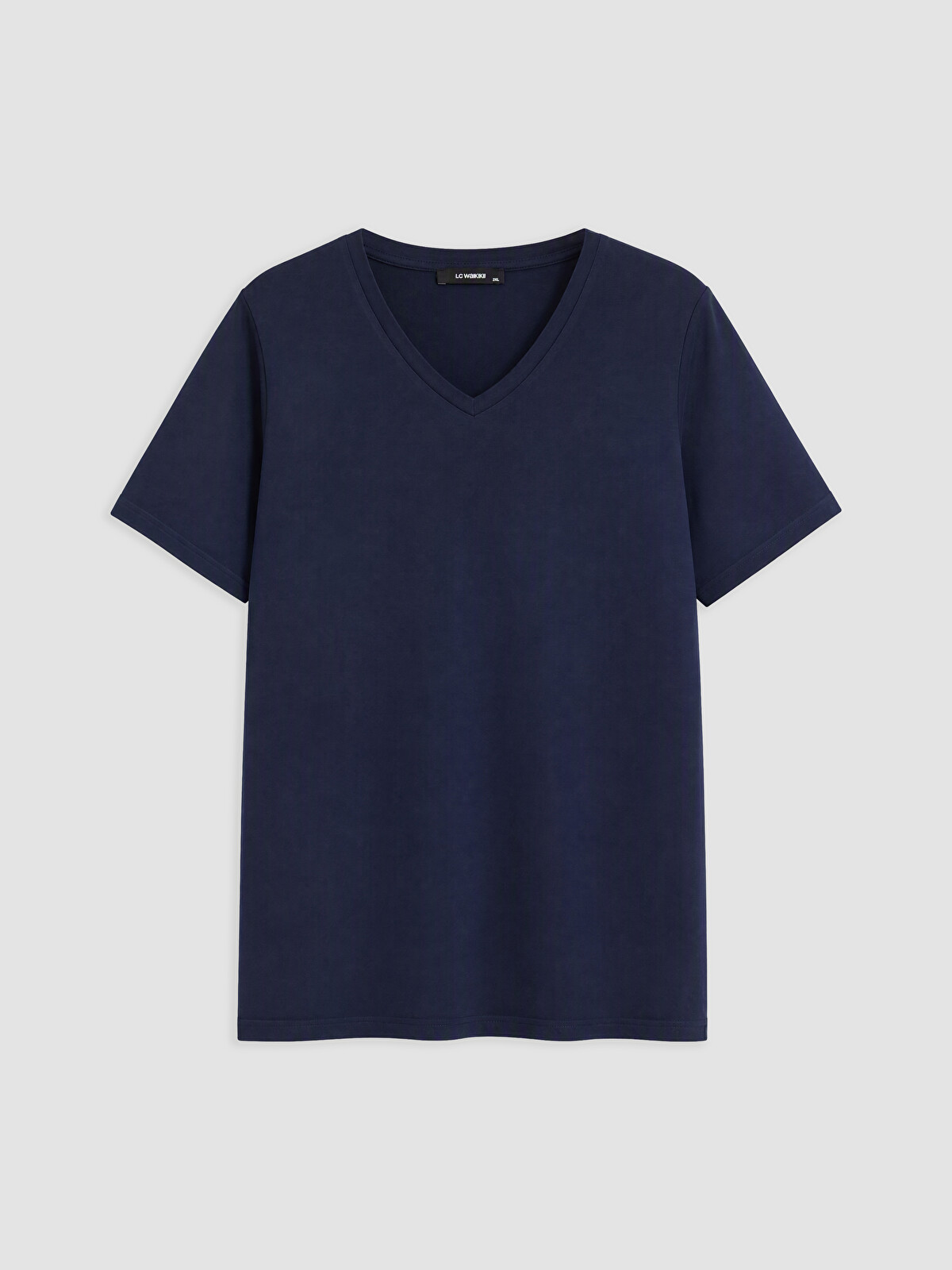 LCW Curve Plus Size %100 Cotton Women's T-Shirt