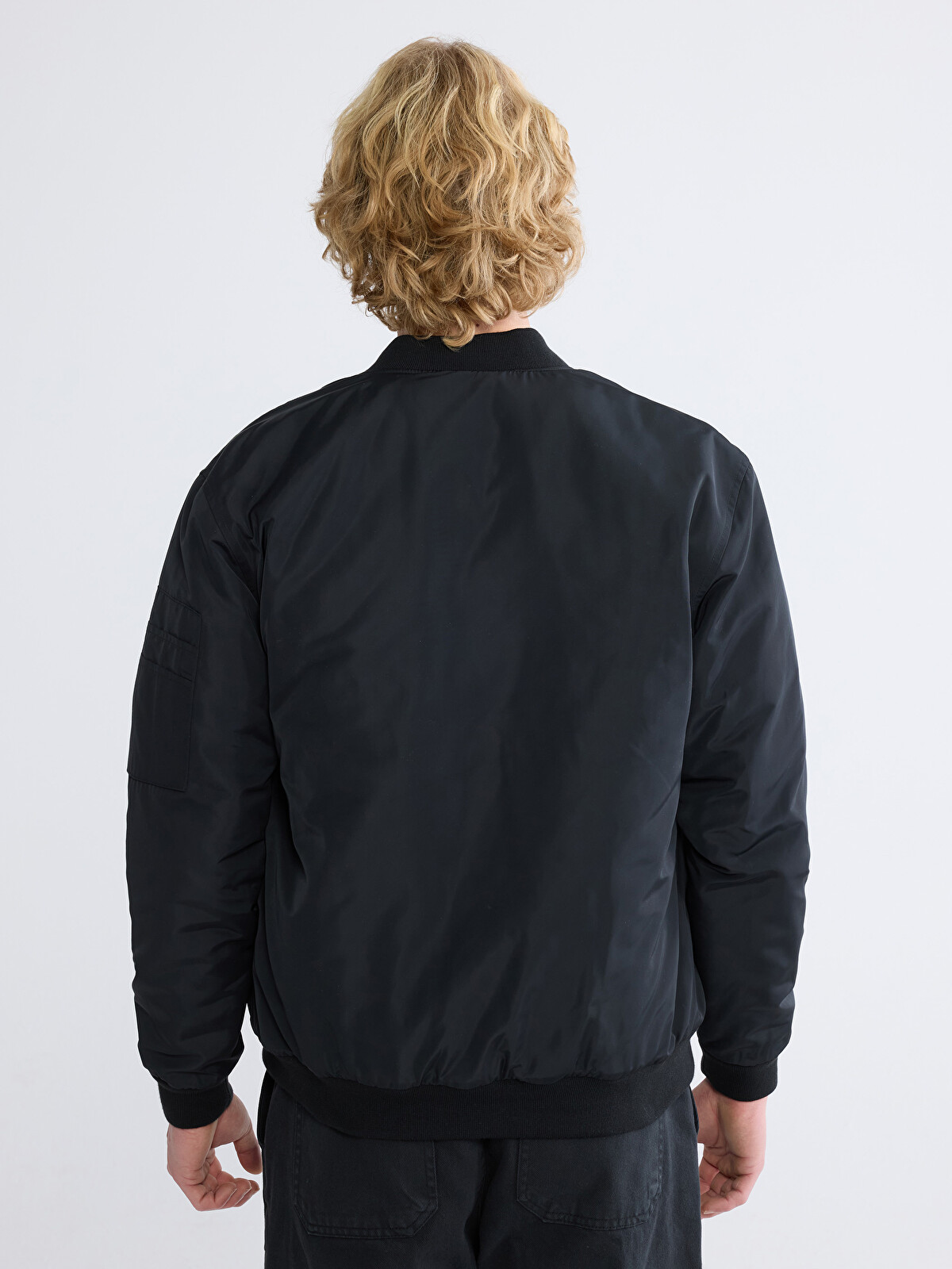 XSIDE Standart Kalıp Kolej Yaka Erkek Bomber Mont - W60774Z8-CVL