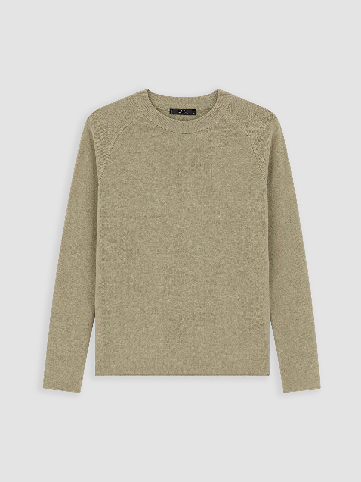 XSIDE Raglan Sleeve Crew Neck Men's Knitwear Sweater