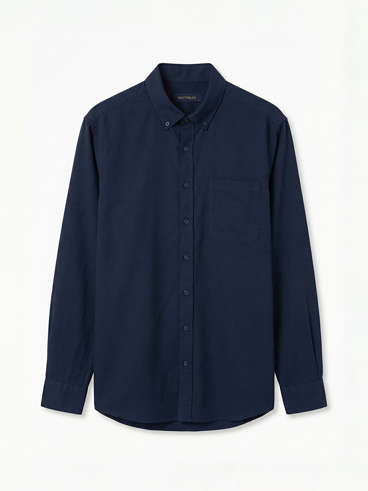 SOUTHBLUE Men's Regular Fit Gabardine Shirt - W60962Z8-RFH - LC