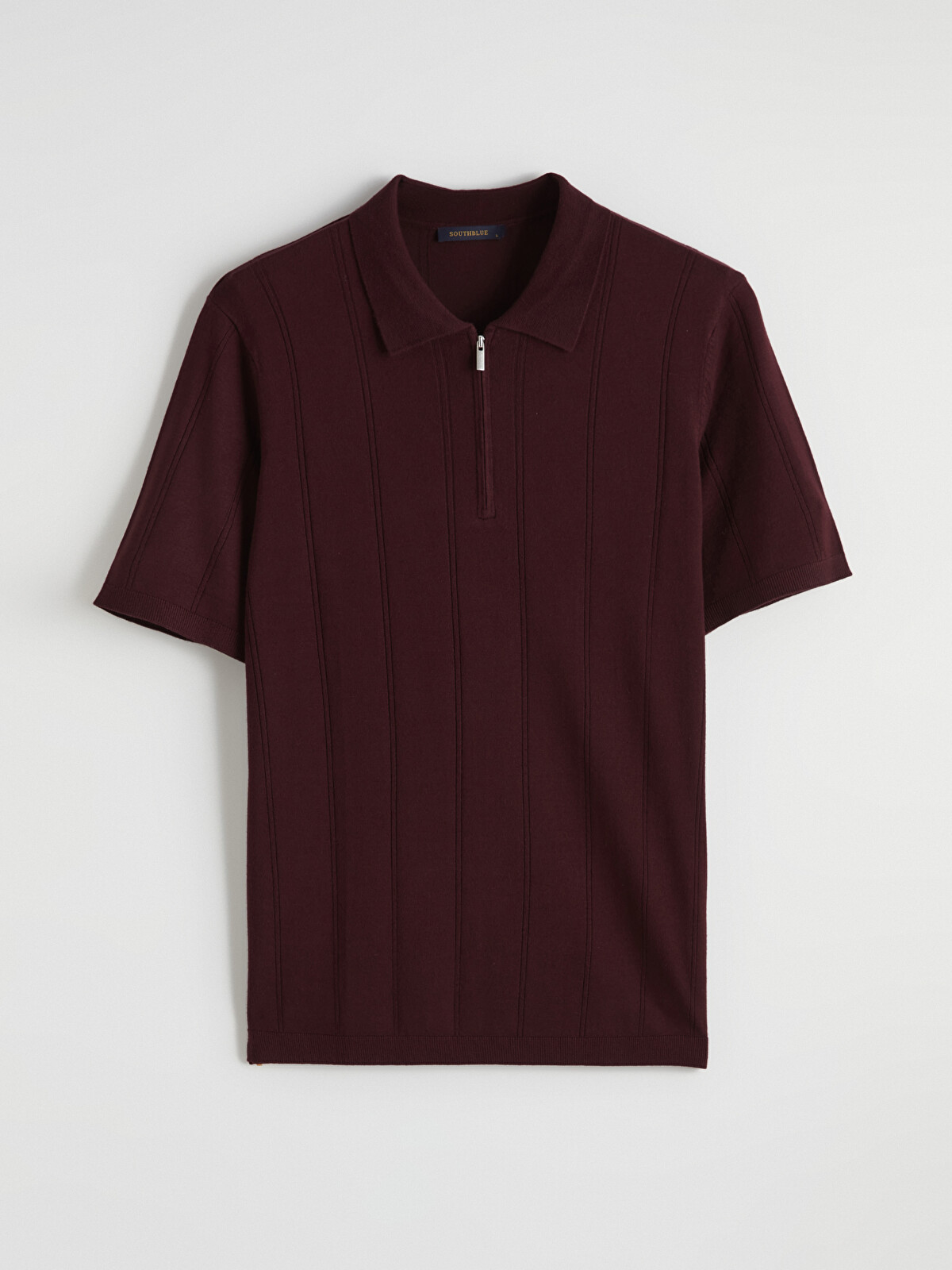 SOUTHBLUE Men's Polo Collar Knitted T-shirt - W61078Z8-ZNW | LC
