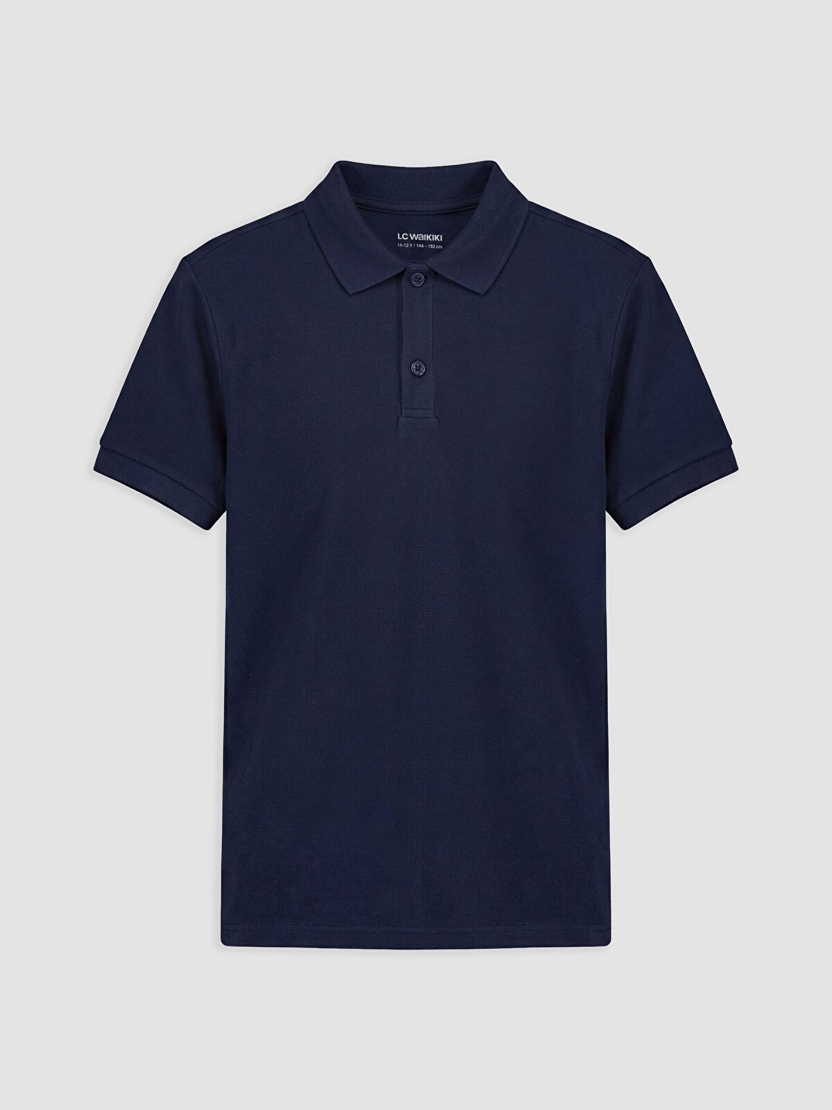 LCW Kids Polo Yaka Kız Çocuk Pike Tişört
