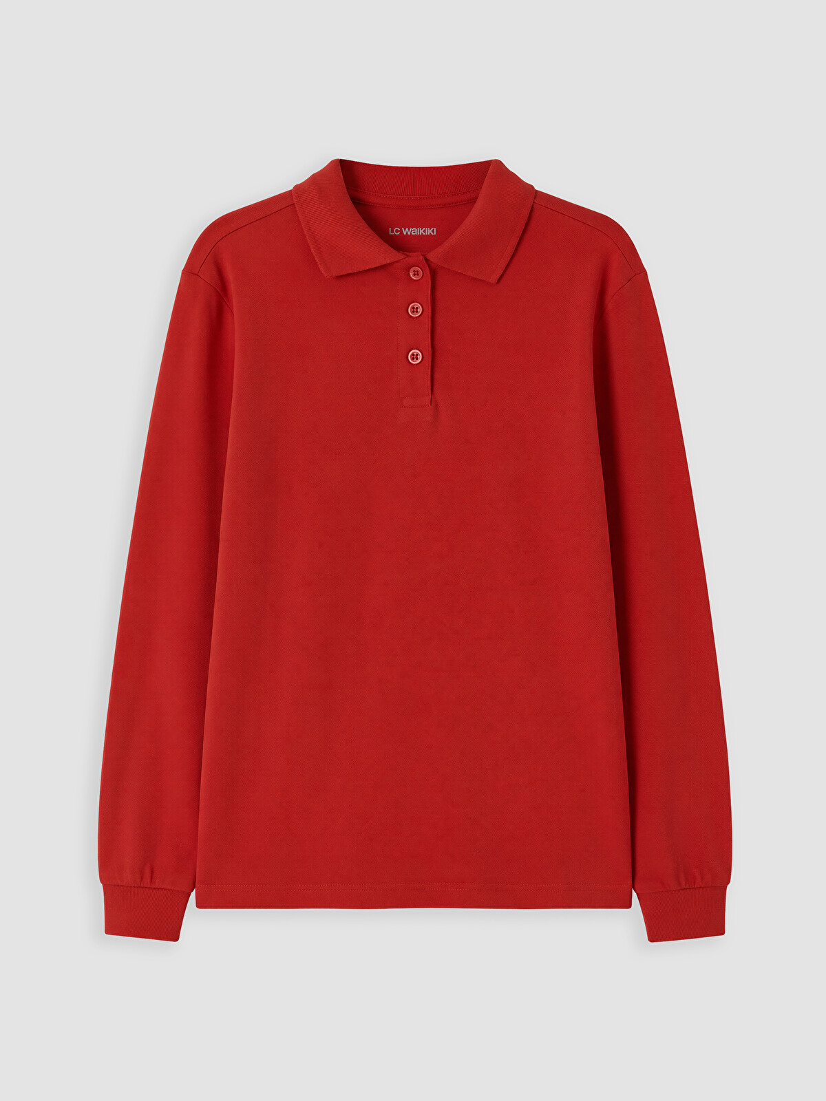 LCW Kids Polo Collar Girls' Pique T-Shirt