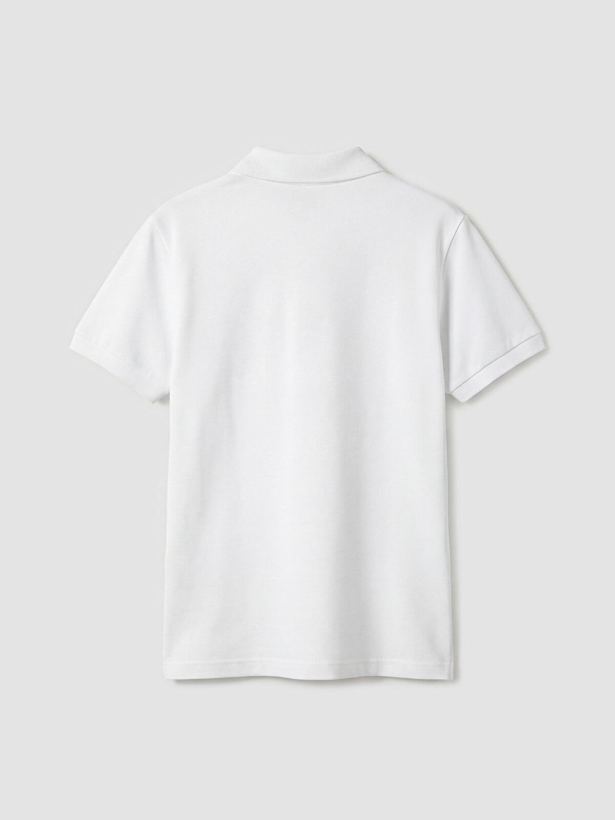 LCW Kids Beyaz Polo Yaka Kız Çocuk Pike Tişört 2'li - W61091Z4-Q6K