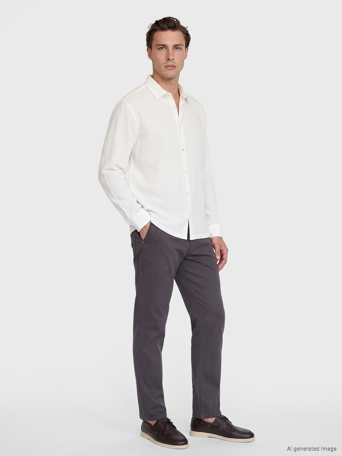 LCWAIKIKI Classic Slim Fit Gabardine Men's Chino Trousers