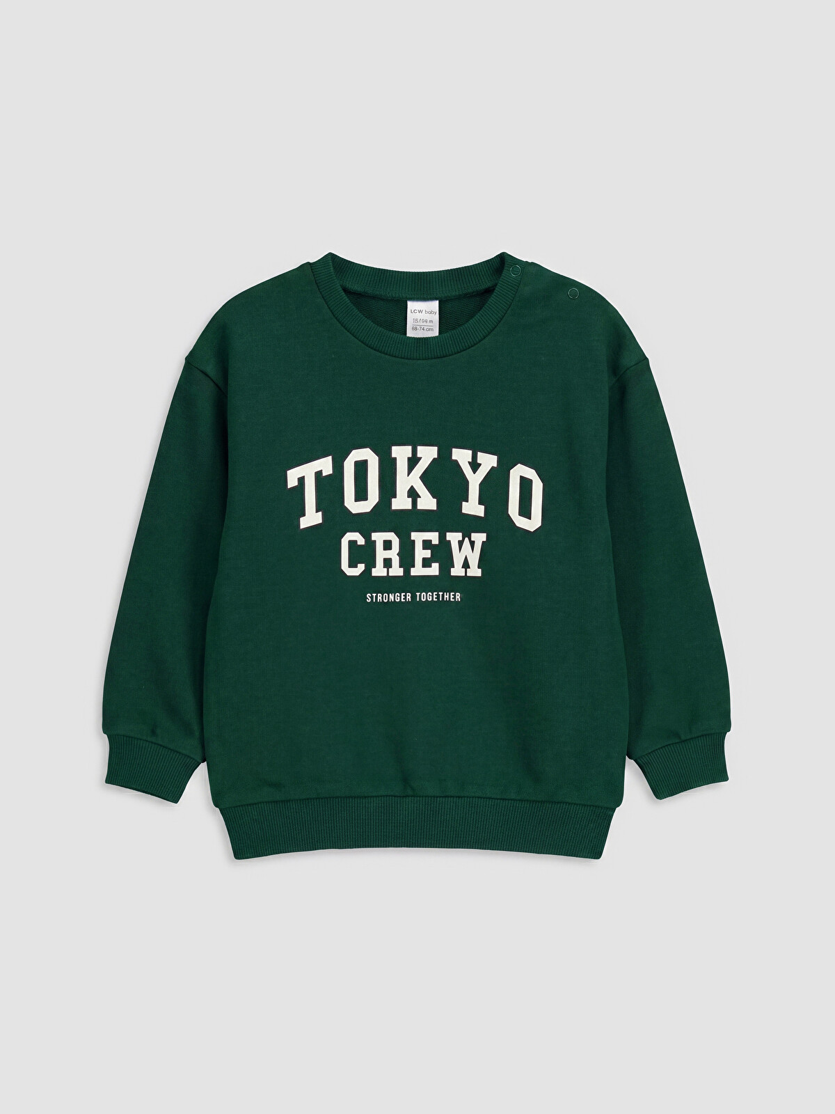 LCW baby Yeşil Tokyo Baskılı Erkek Bebek Takım - W62252Z1-3GV | LCW
