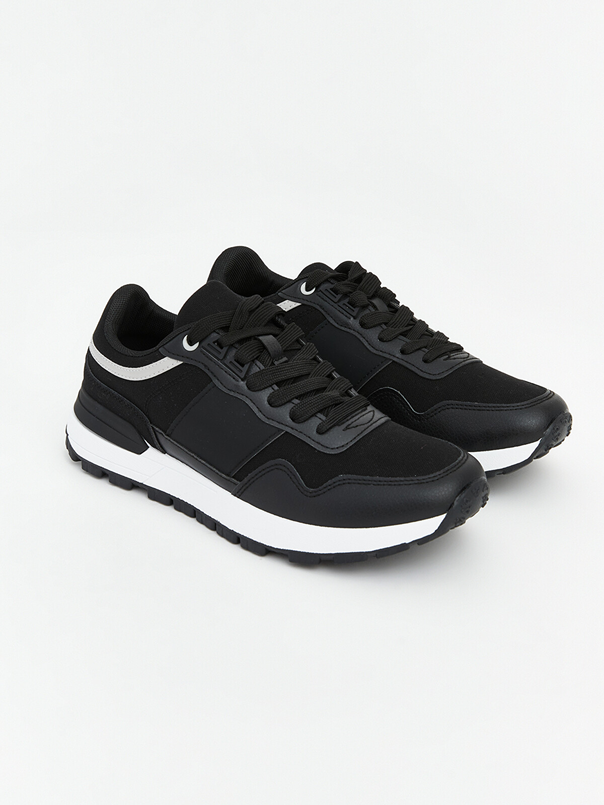 LCW STEPS Faux Leather Men's Sneakers - W62268Z8-HUC | LC Waikiki