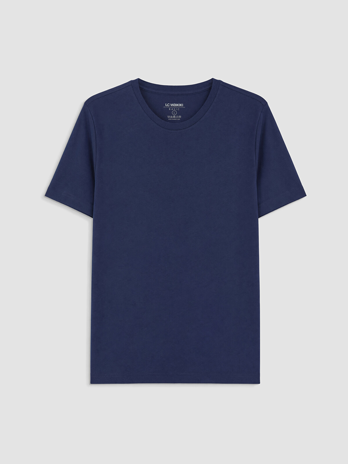 LCWAIKIKI Classic Regular Fit T-Shirt aus 100 % Baumwolle für Herren