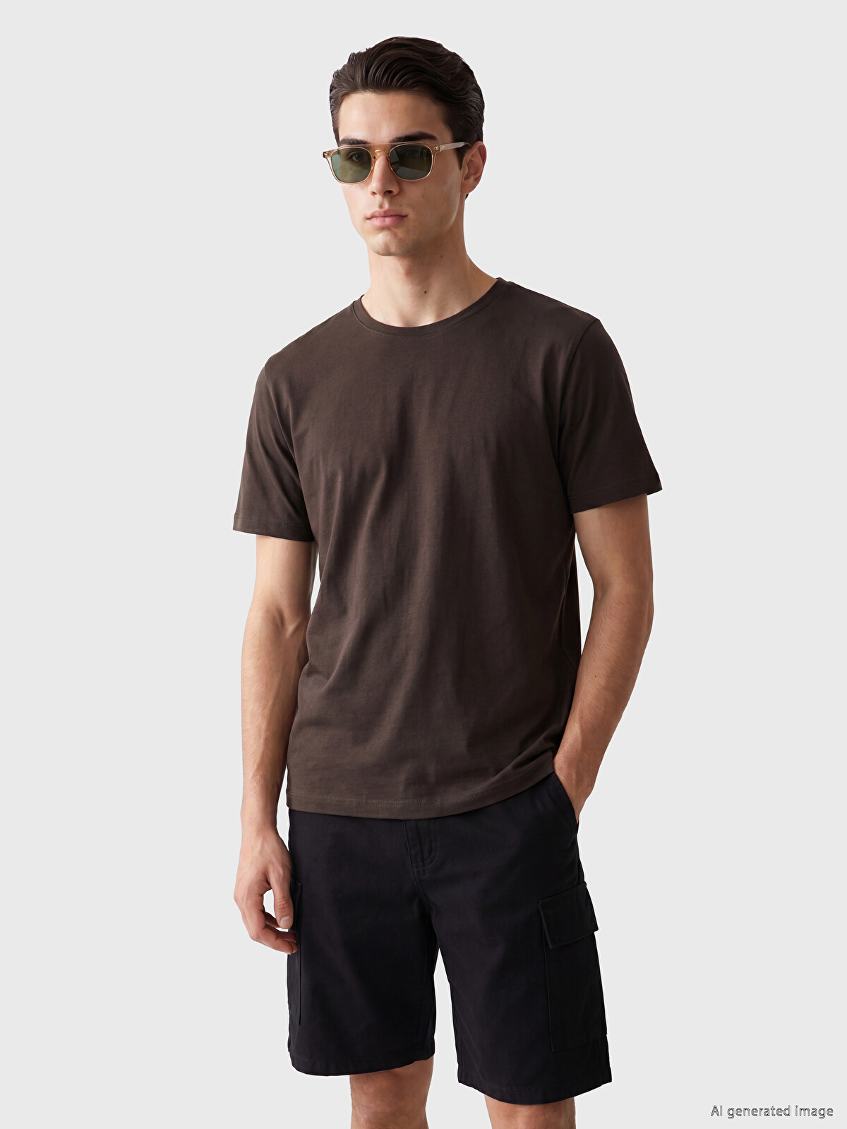 LCWAIKIKI Classic Regular Fit Thin Fabric T-shirt /03