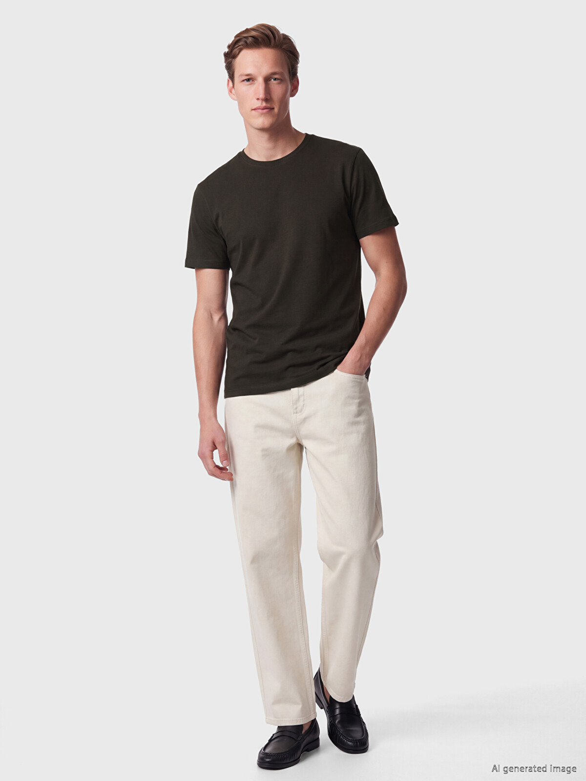 LCWAIKIKI Classic تي شيرت قماش رقيق Regular Fit /03