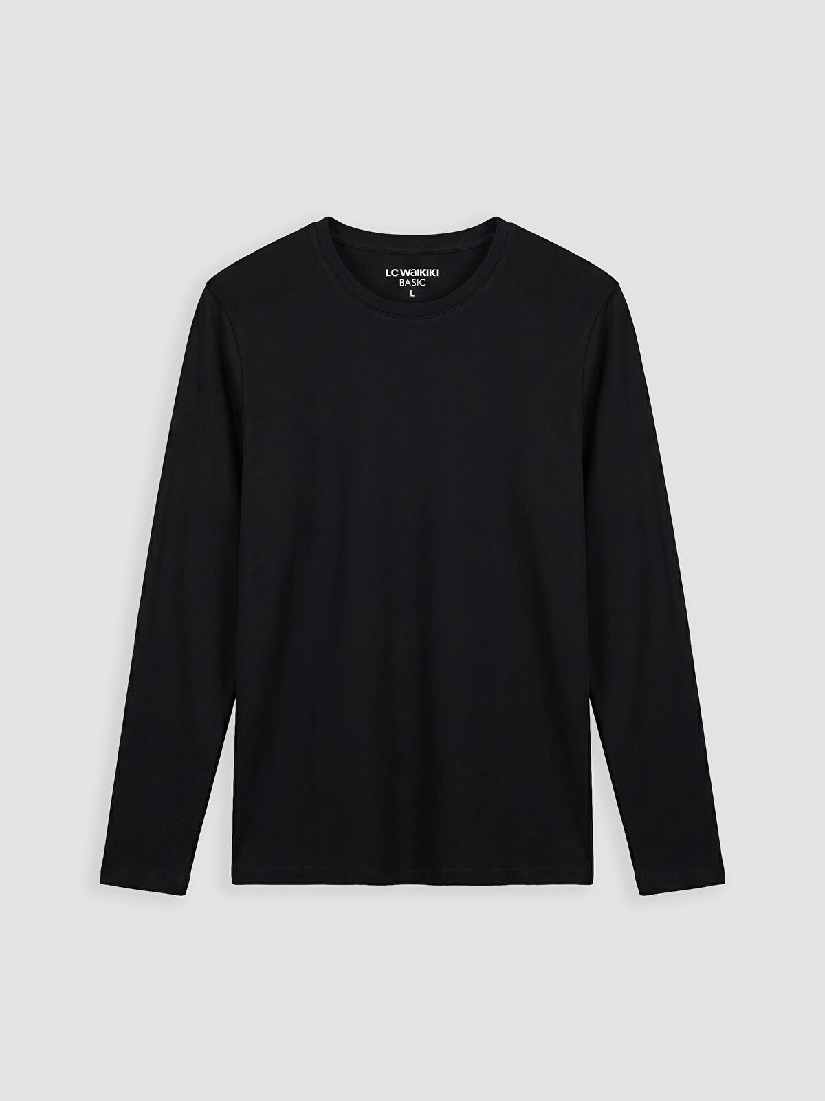 LCWAIKIKI Classic Crew Neck Long Sleeve Men's T-Shirt