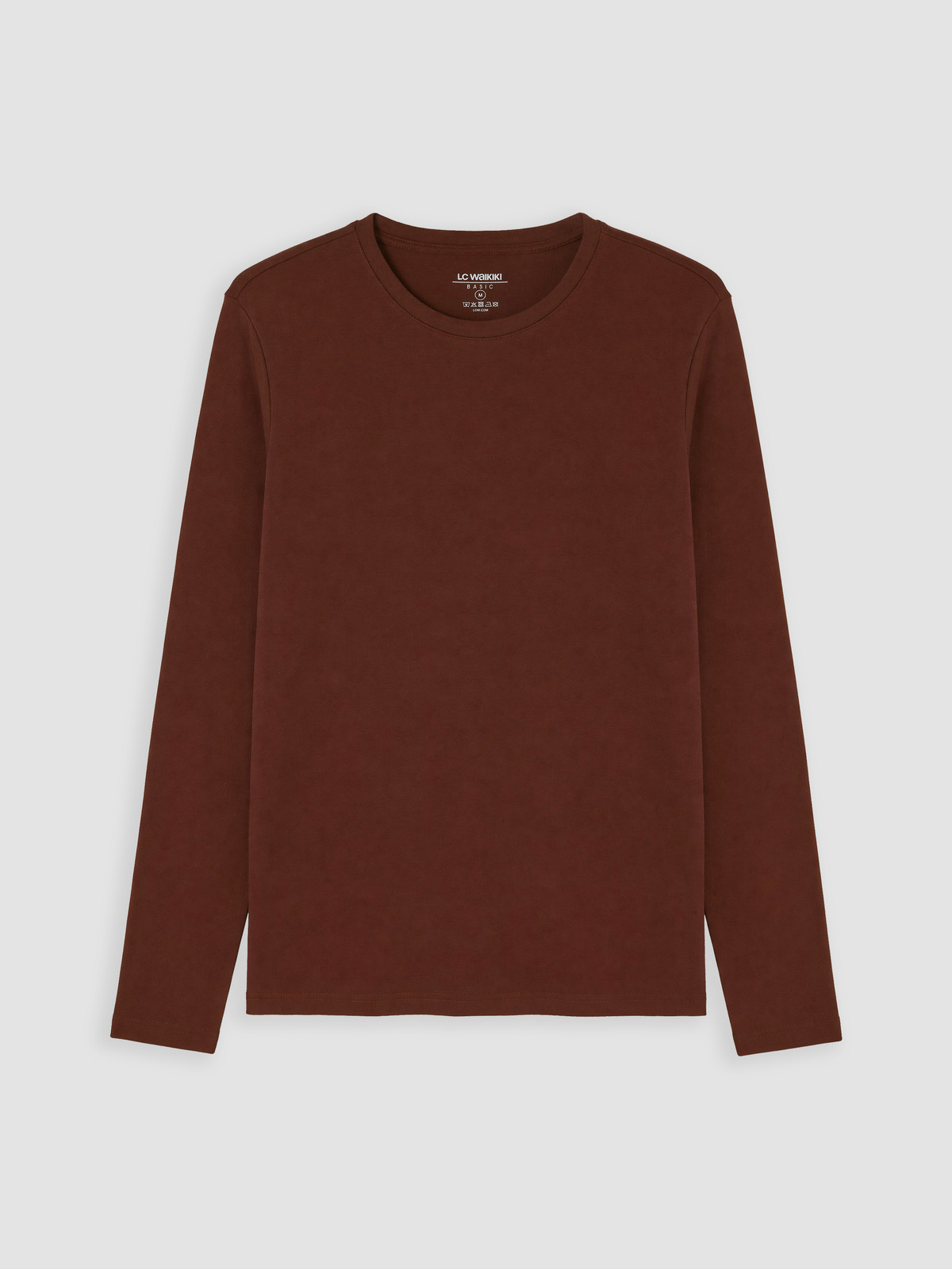LCWAIKIKI Classic Crew Neck Long Sleeve Men's T-shirt