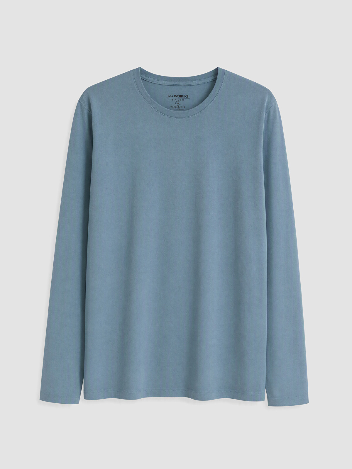 LCWAIKIKI Classic Crew Neck Long Sleeve Jersey Men's T-Shirt