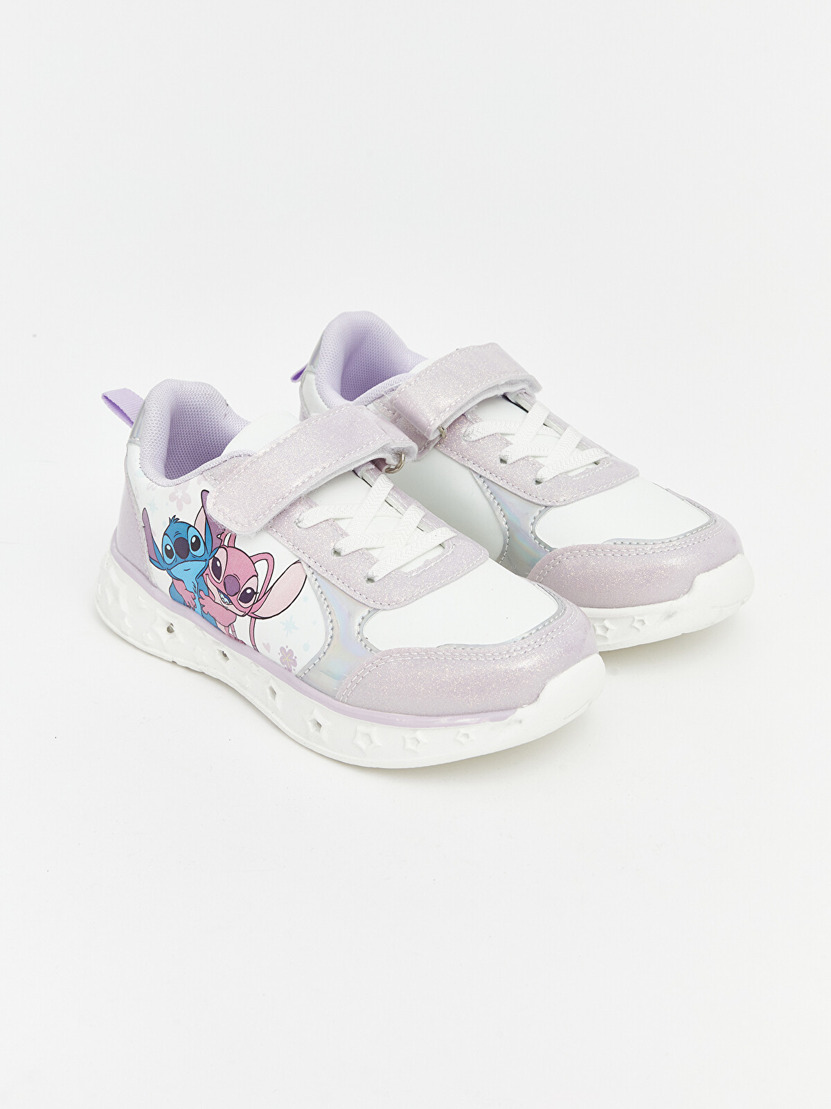 LC WAIKIKI Lilo And Stitch Printed Girls' Sneakers - W65235Z1-Z2Q