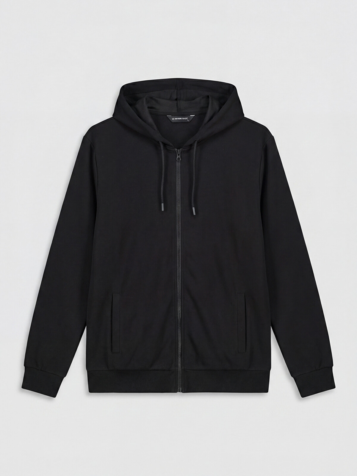 LCWAIKIKI Classic Hooded Men's Zip-Up Sweatshirt