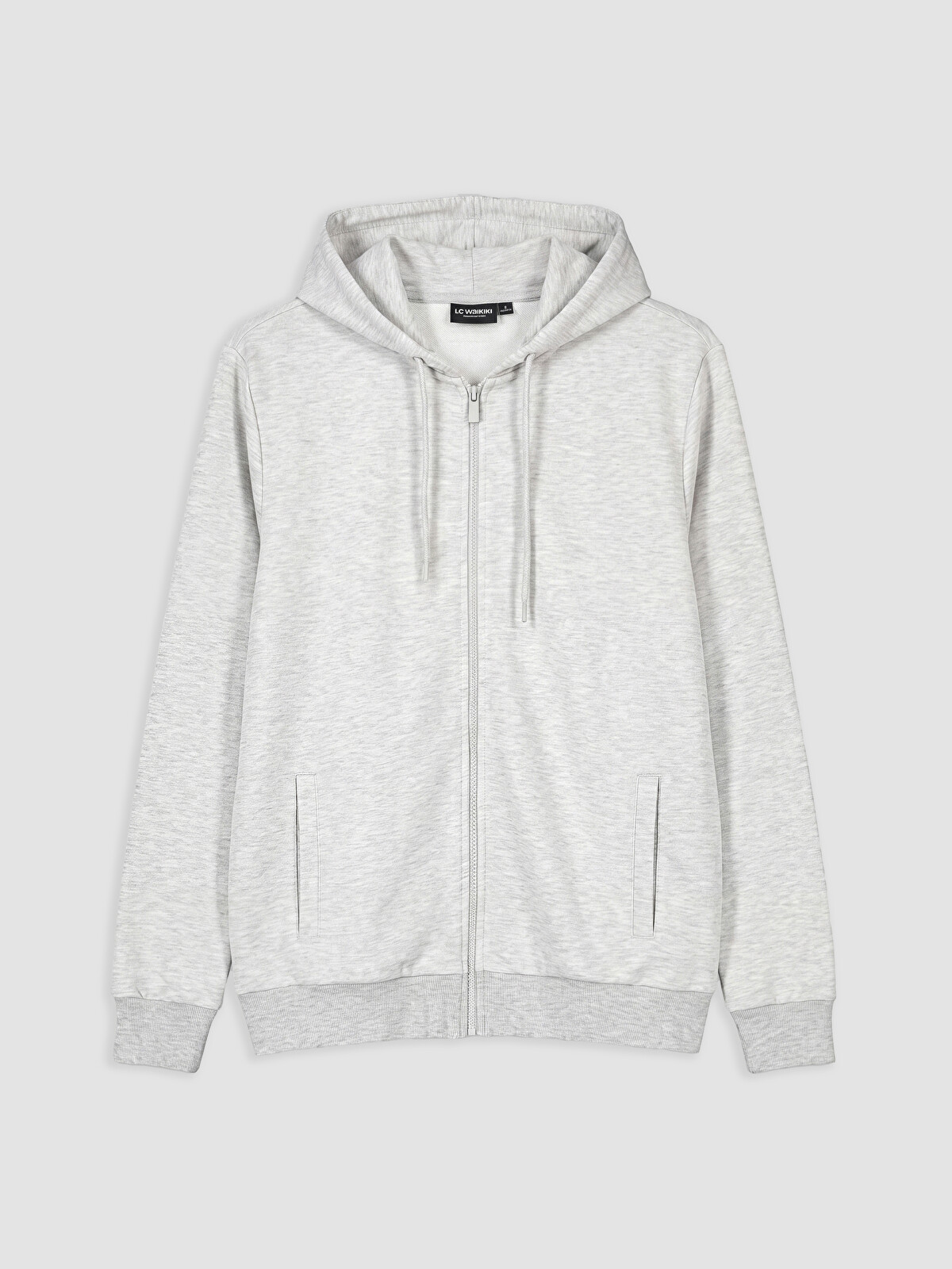 LCWAIKIKI Classic Kapüşonlu Erkek Fermuarlı Sweatshirt