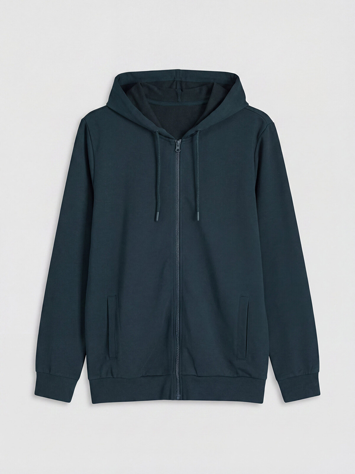LCWAIKIKI Classic Hooded Men's Zip-Up Sweatshirt