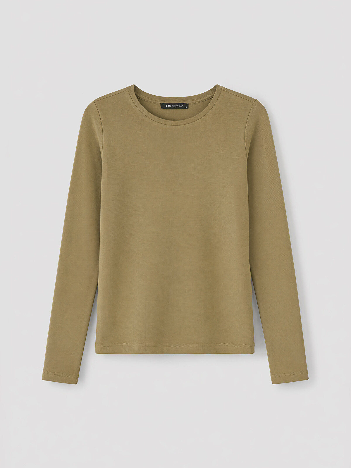 LCW EVERYDAY Crew Neck Soft Touch Women's T-Shirt