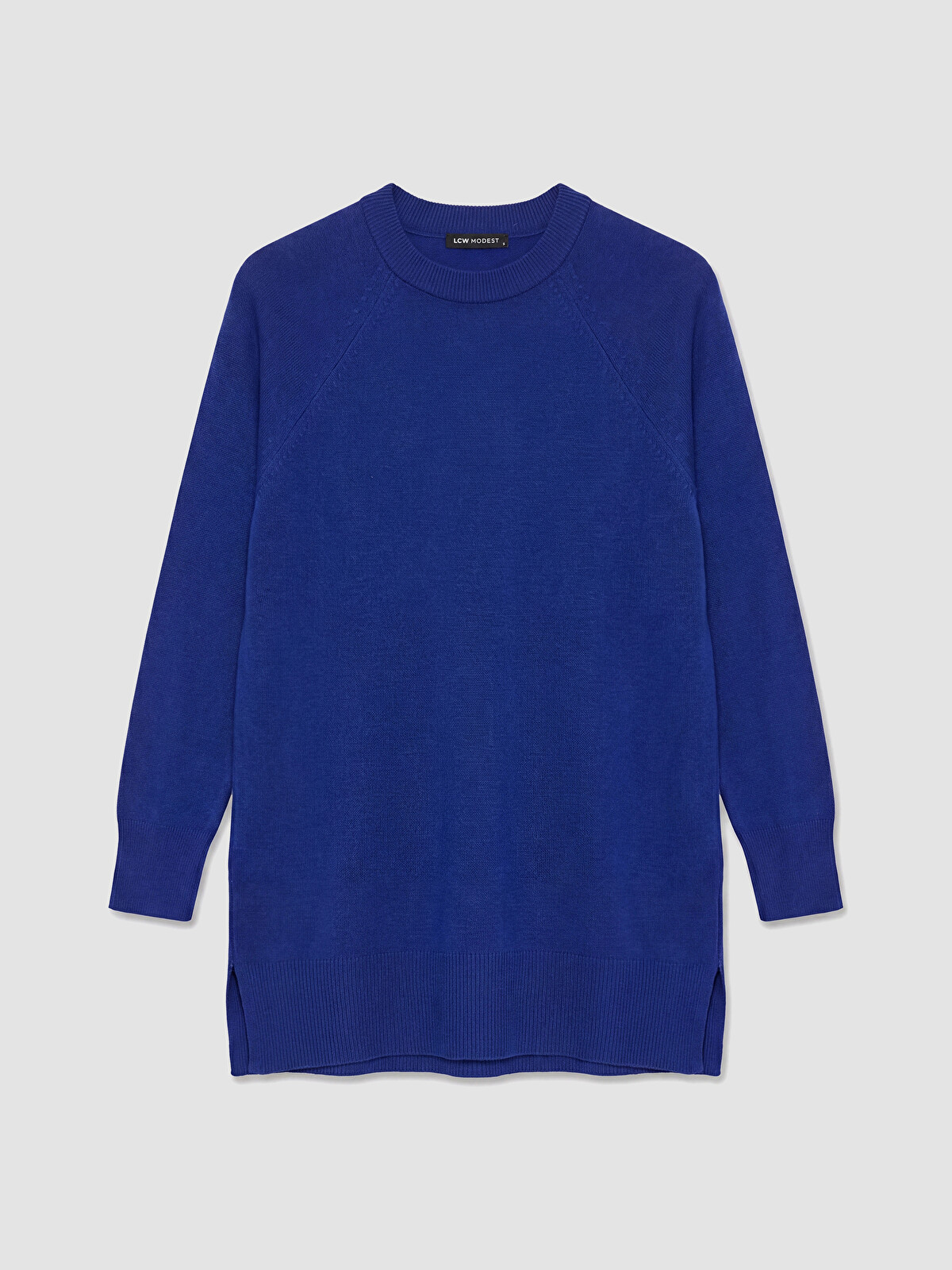 LCW Modest Bisiklet Yaka Kadın Triko Tunik