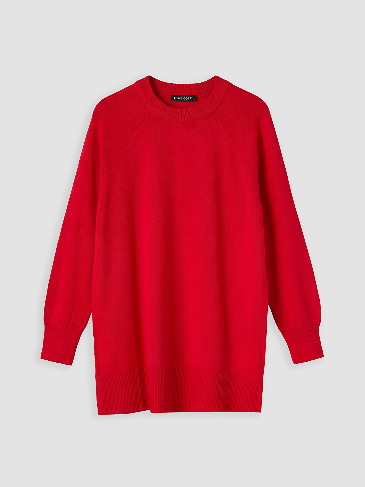 LCW Modest Bisiklet Yaka Kadın Triko Tunik