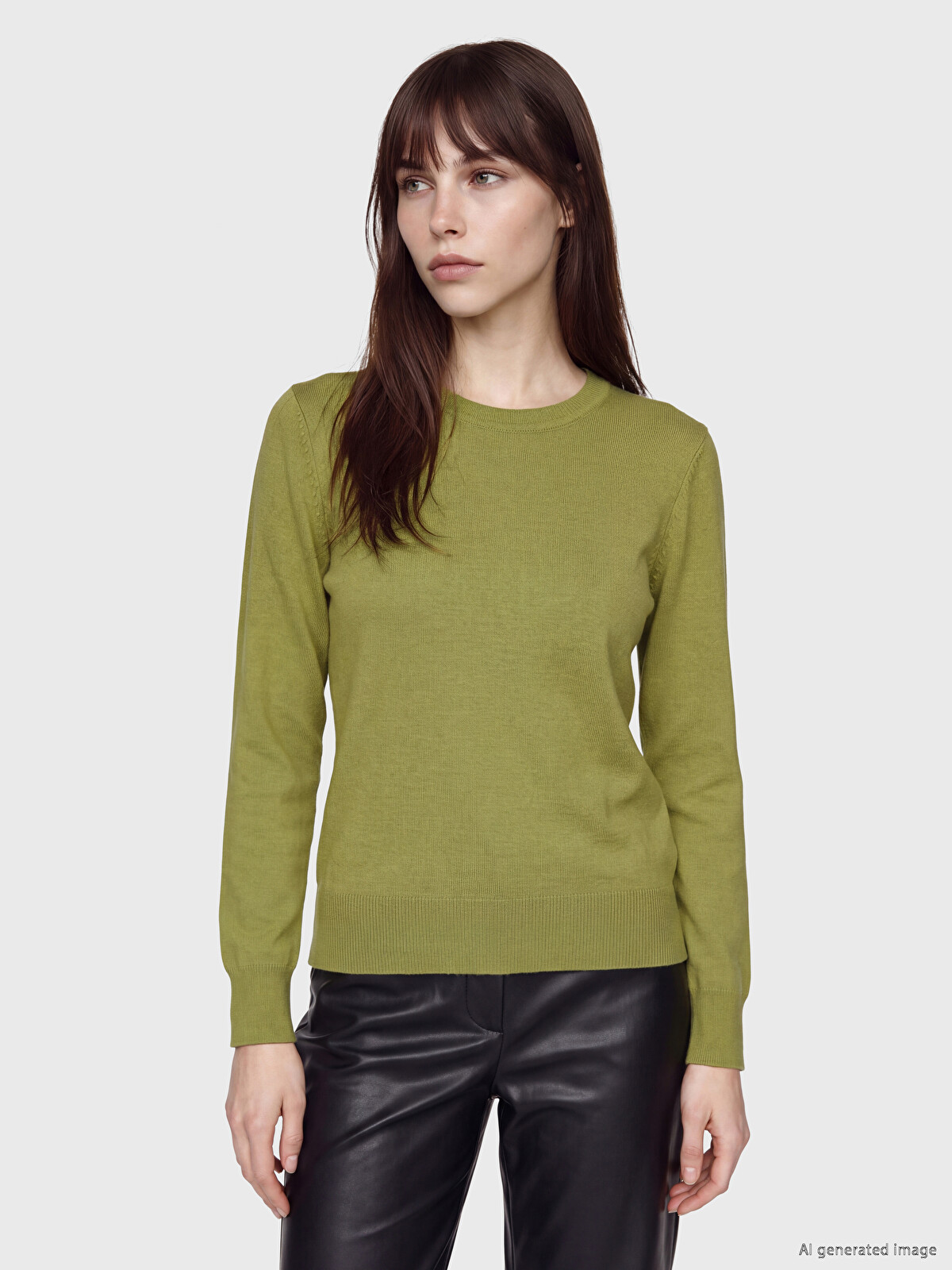 LCW Comfort Crew Neck Women's Knitwear Sweater