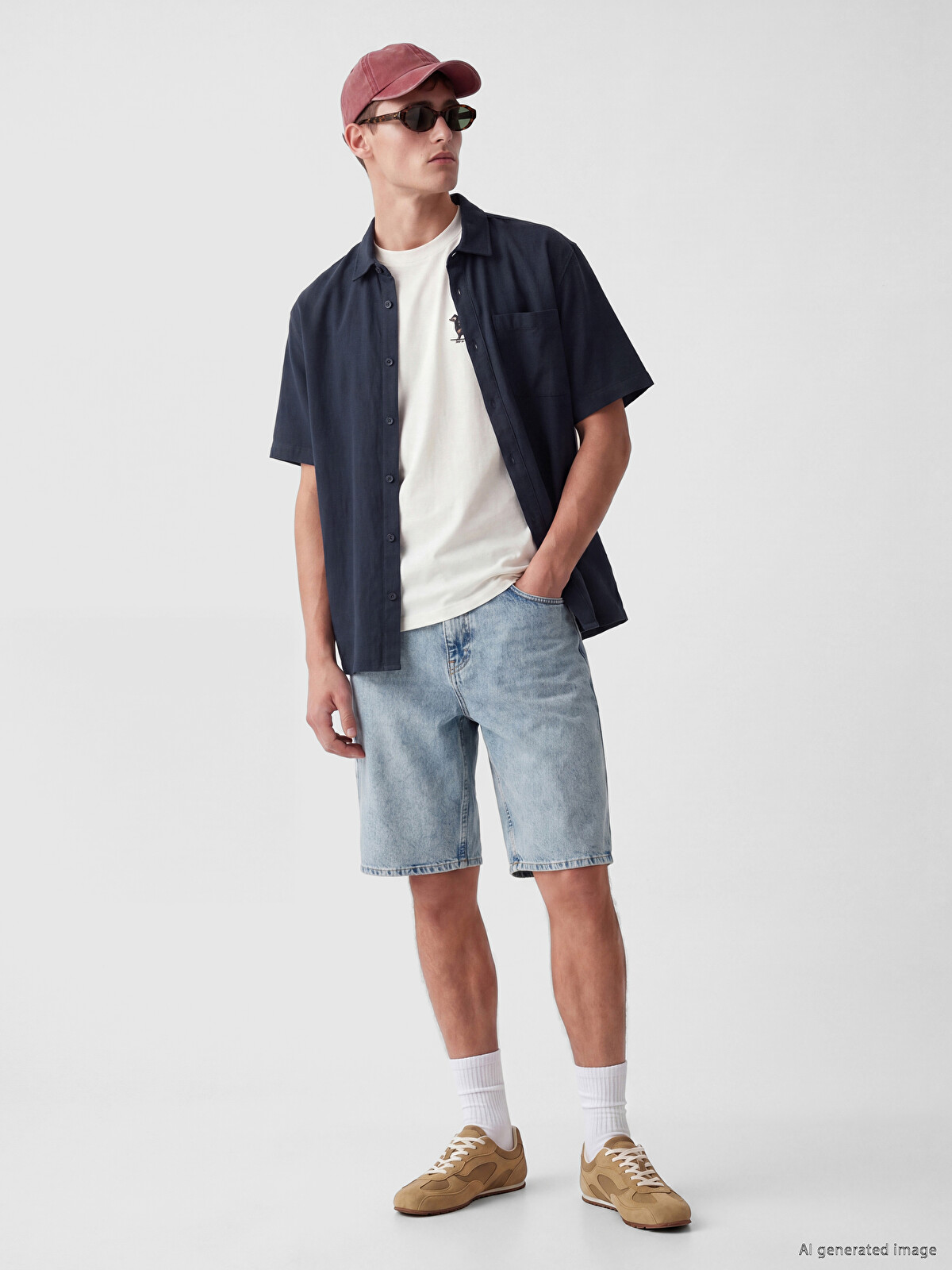 XSIDE Regular Fit Erkek Dokulu Gömlek - S7M935Z8-Z46 | LC Waikiki