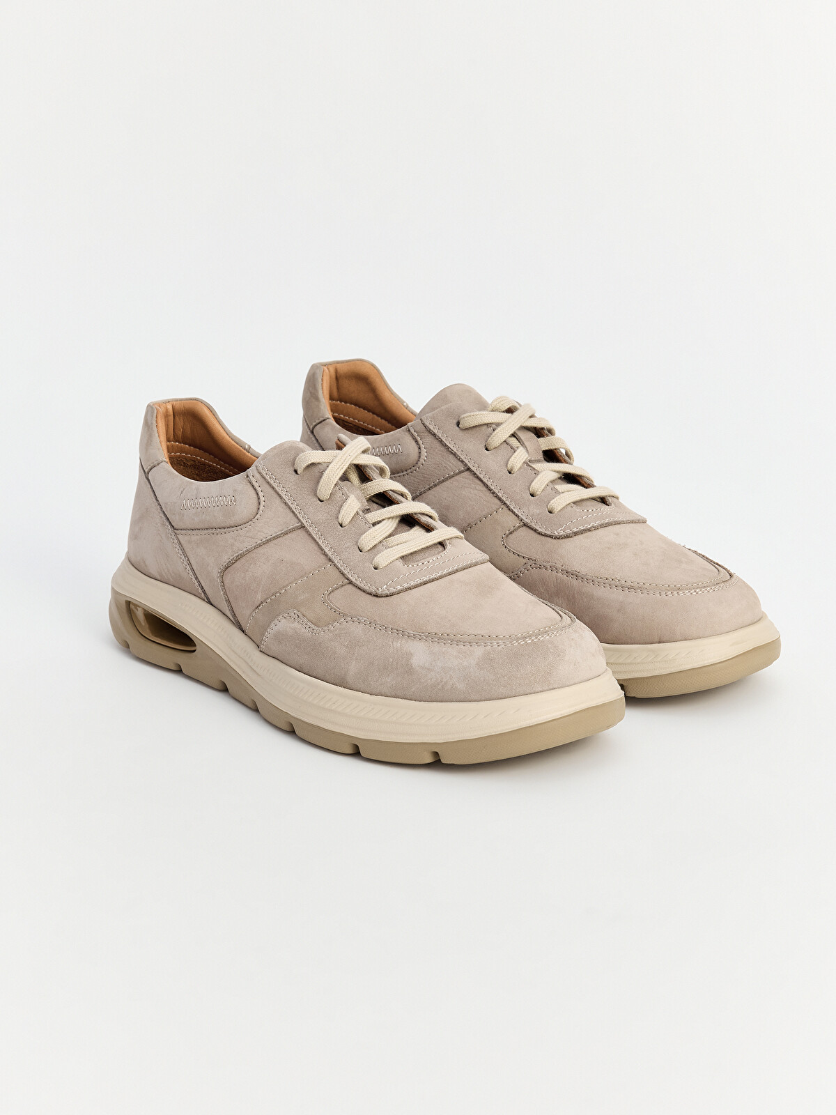 LCW STEPS Bej Nubuk Erkek Spor Ayakkabı - S7M716Z8-1AL | LCW