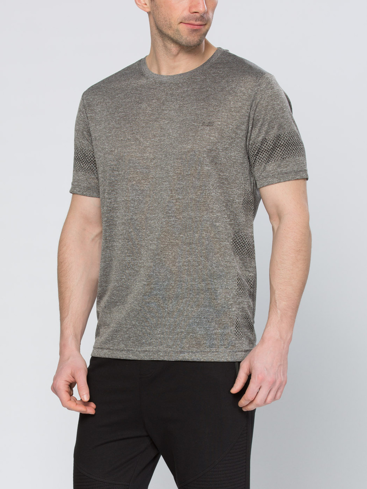 XSIDE ACTIVE Antrasit Mel. Spor Tişört - 6Y6220Z8-6DN | LCW