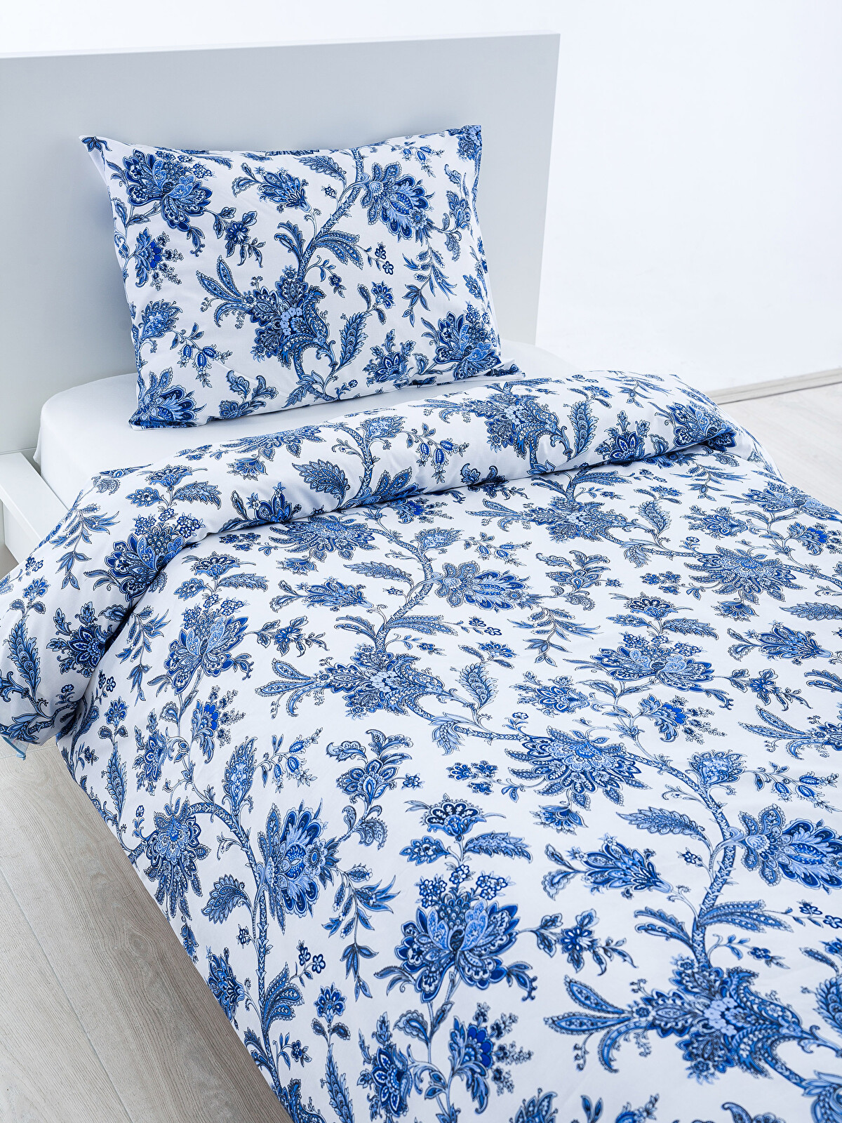 LCW HOME Синій Комплект постільної білизни. Розмір 1-спальний
