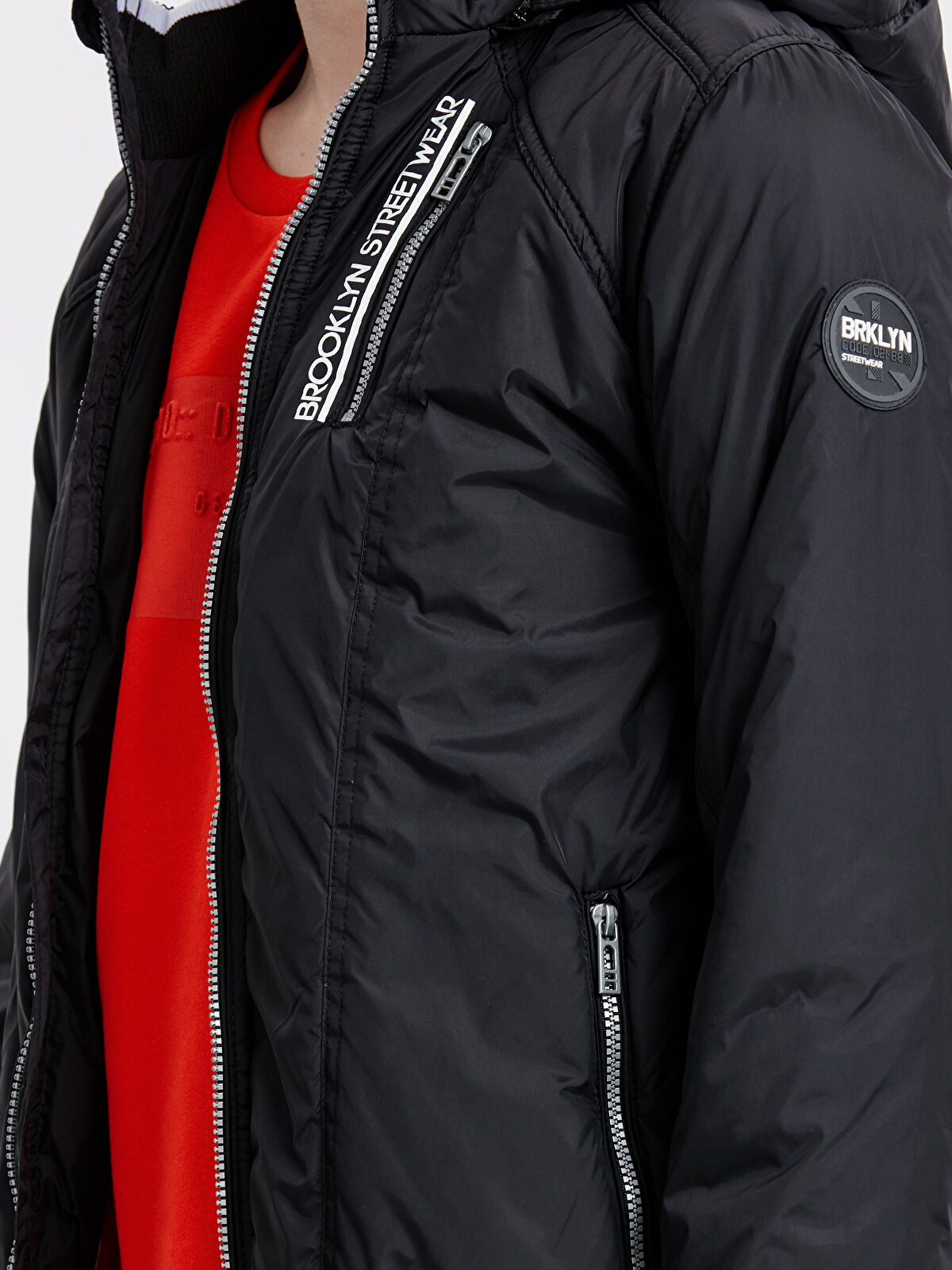 XSIDE Lightweight Short Coat with Hood -8W0021Z8-J0F - LC