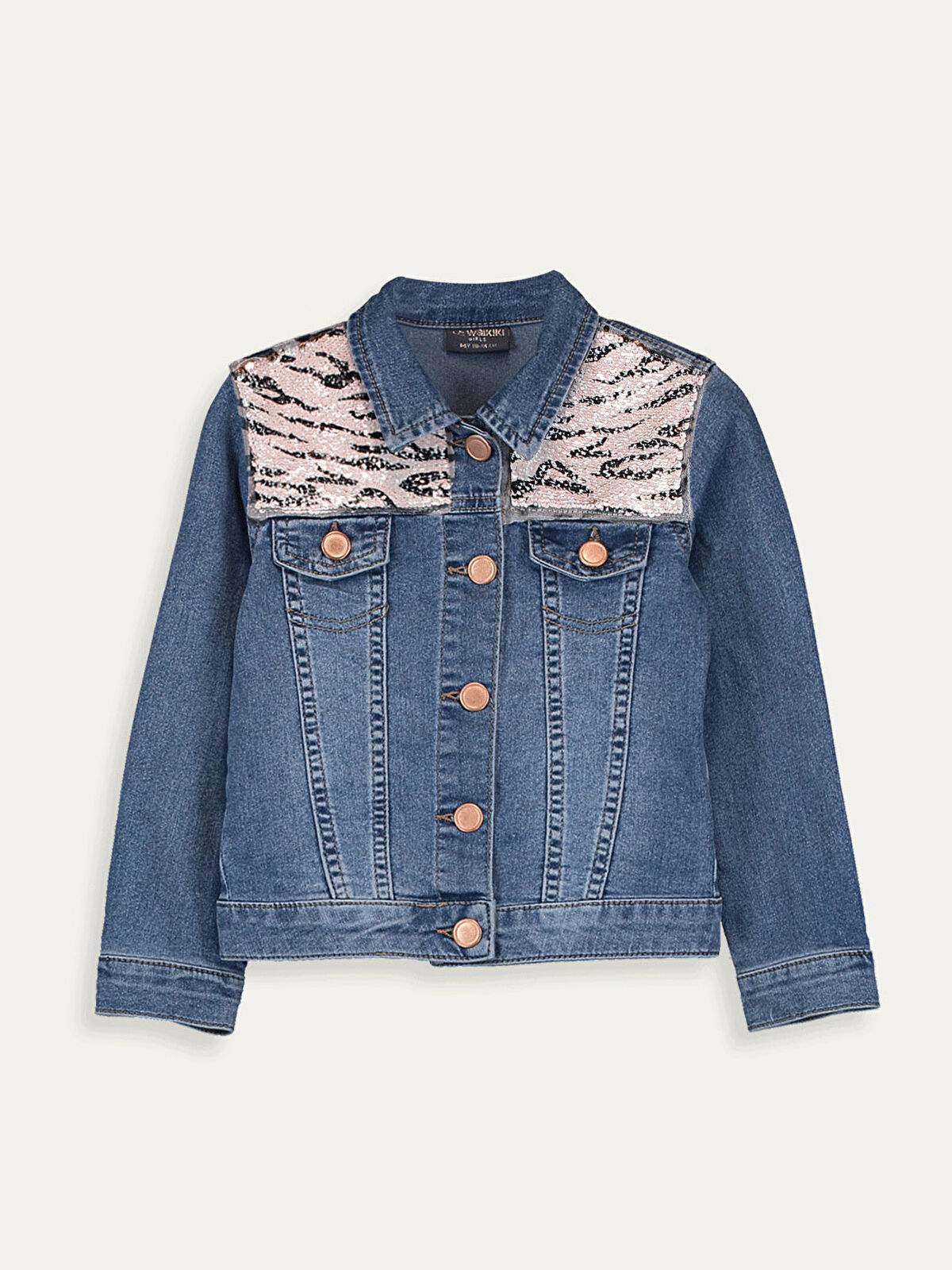 AVA MOLLI ♥ PEACH-SHAPED NECK DENIM JK /追跡付 AVAMOLLI 아바몰리 | PEACH-SHAPED NECK DENIM JK (BLUE