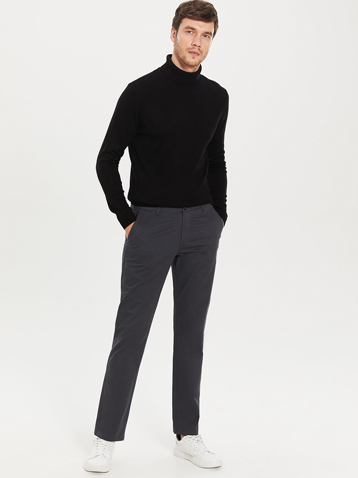 LCWAIKIKI Classic Normal Fit Gabardine Chino Trousers - 0S1738Z8