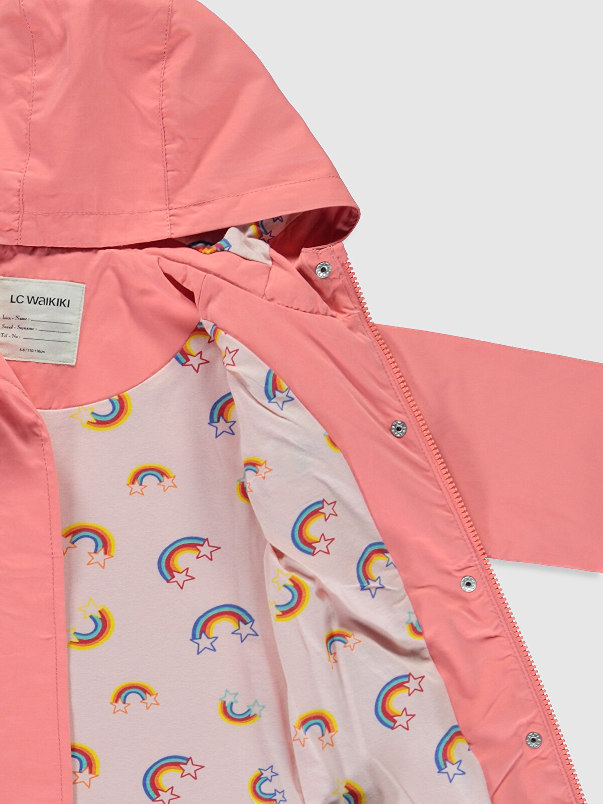 LCW Kids Hooded Long Sleeve Girls' Coat - 0S0599Z4-J1D - LC Waikiki