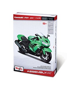  Maisto Kawasaki Ninja ZX-14R Model Kit Motosiklet 1/12 39197