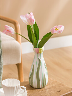 LCW HOME Flower Figured Ceramic Vase 20 Cm - S6CF59Z8-F9C | LC Waikiki