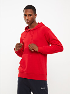 XSIDE Basic Men's Hooded Hoodie with Long Sleeve - W23126Z8-HPM