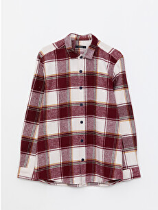 XSIDE Regular Fit Long Sleeve Plaid Men's Flannel Shirt - W2BR46Z8