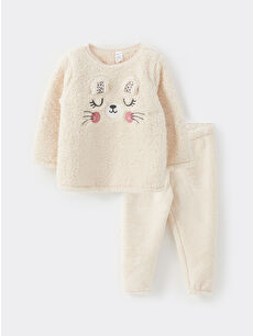 LCW ECO Elasticated Waist Basic Baby Girls' Tracksuit Bottom