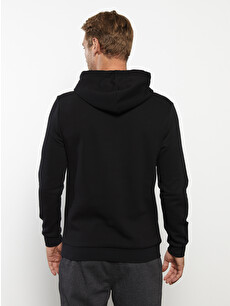 LCWAIKIKI Classic Long Sleeve Printed Men's Thick Hoodie