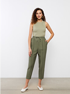 LCWAIKIKI Classic Women's Carrot Fit Plain Trousers - S36427Z8-GHY