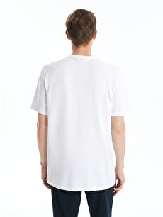 SOUTHBLUE Crew Neck Short Sleeve Printed Pique Men's T-Shirt