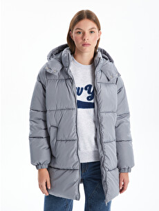 極美品✨ PERSON'S パーソンズ 3ピース グレー175 L A6 LCW Vision Kapüşonlu Kadın Şişme Mont - W4AR94Z8-Q67 | LC Waikiki