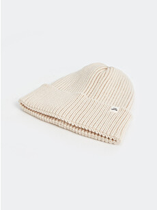 新品未使用⭐︎タグ付　CALME loose fit beanie ivory LCW ACCESSORIES Basic Women's Beanie - W4AT99Z8-FT0 - LC Waikiki